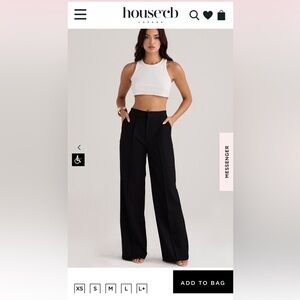 House of CB size L black trousers. Brand new, never worn!!
